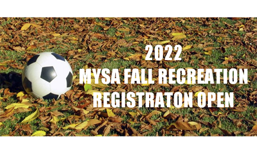 2022 MYSA Fall Recreation League