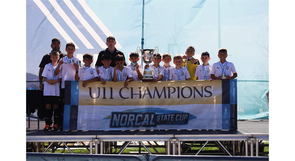 NorCal State Cup Champions!  Ajax United 13B Academy