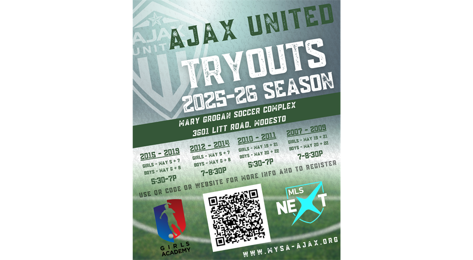 AJAX UNITED TRY OUTS