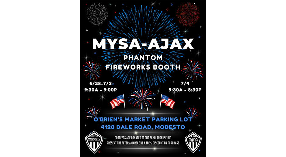 MYSA-AJAX FIREWORKS BOOTH